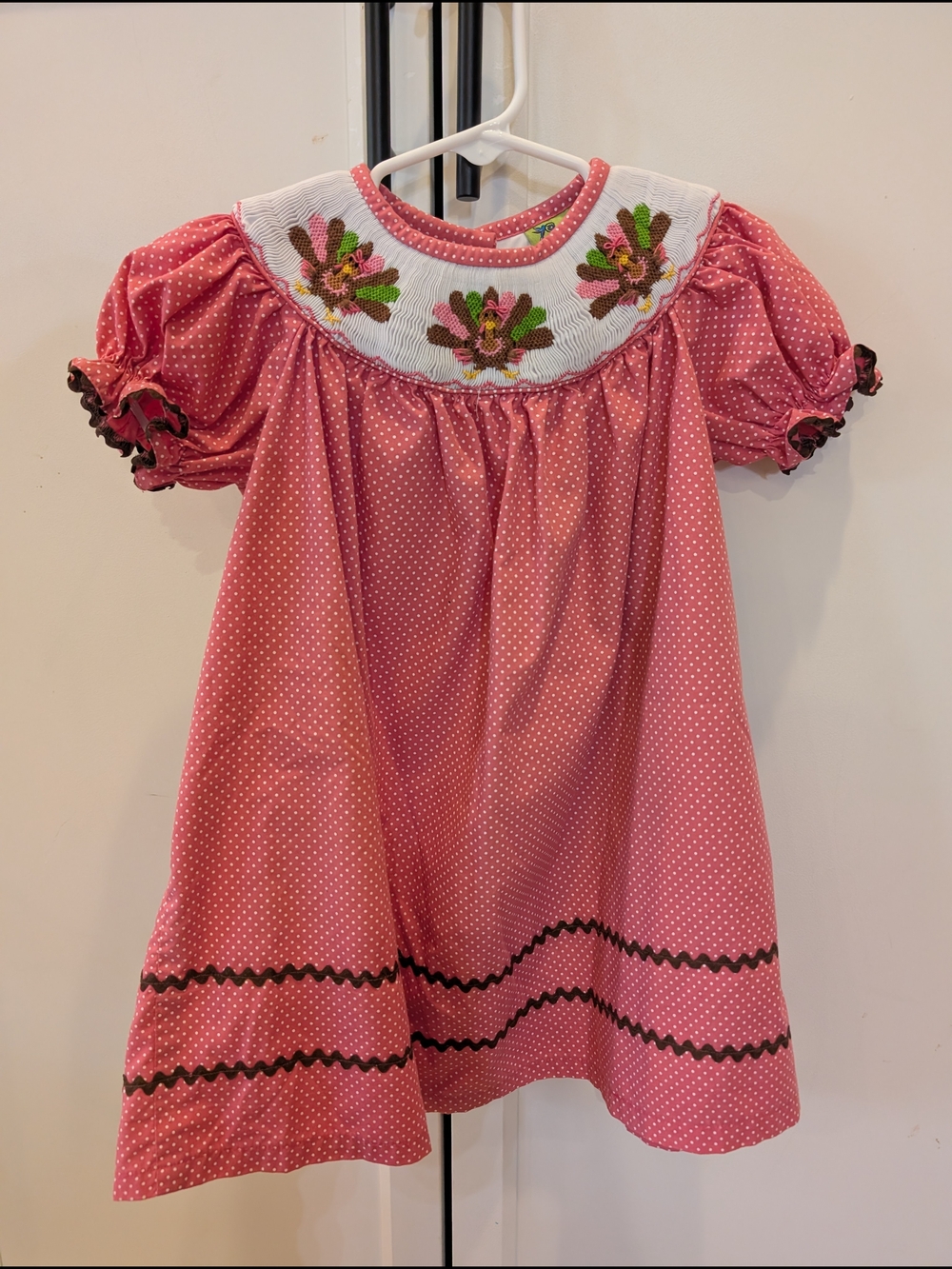 Smocked Thanksgiving Dress